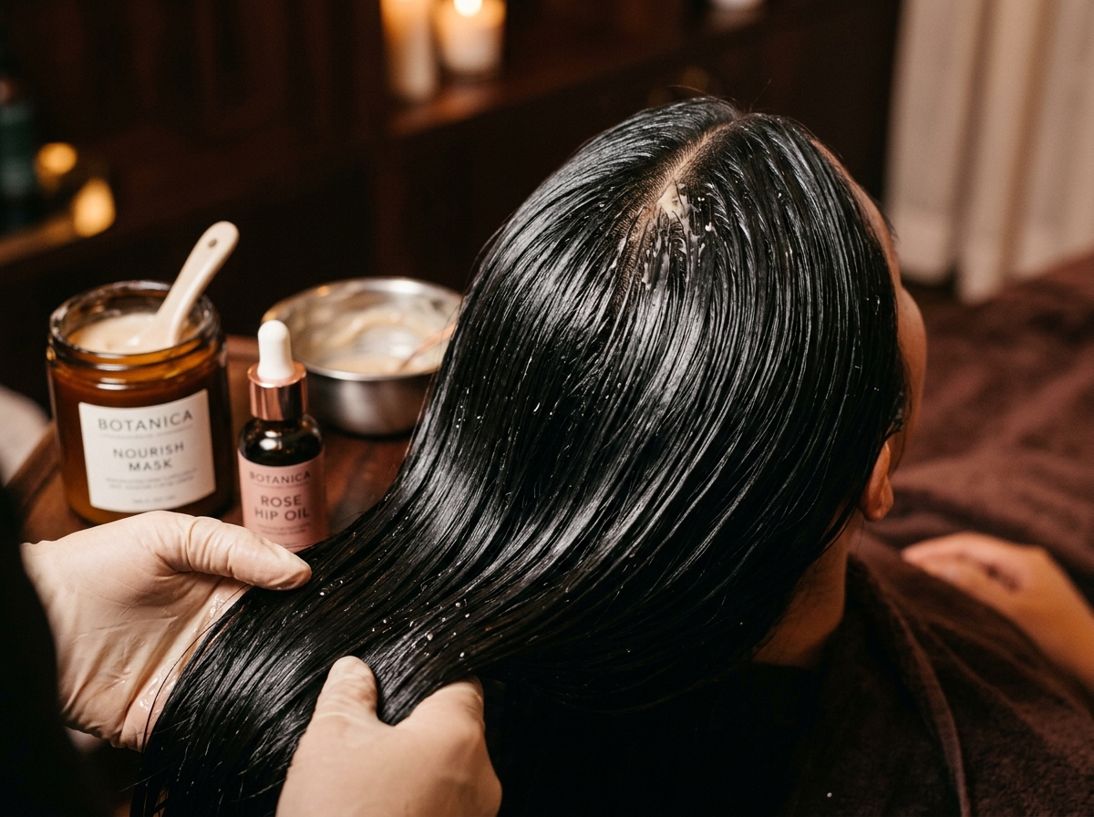 Nourishing hair spa treatment